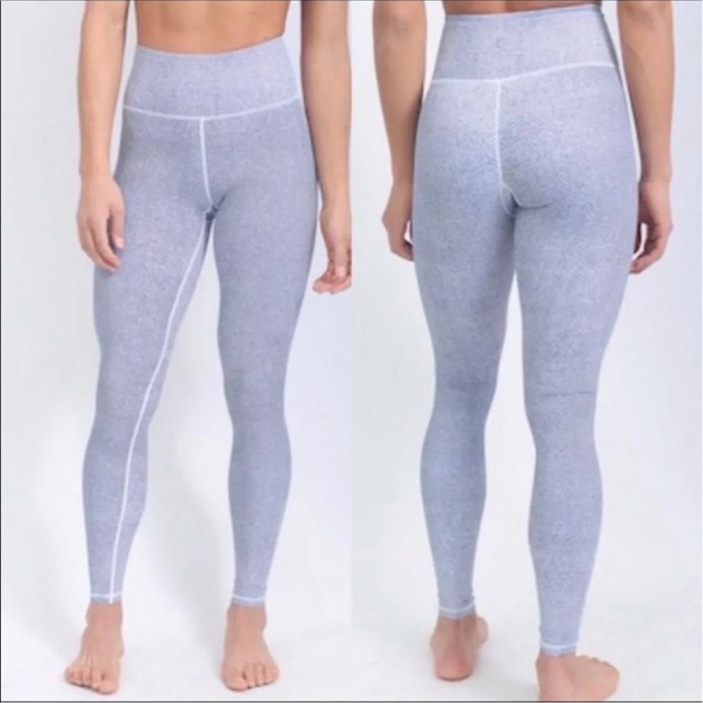 Zyia Active Racer Light N Tight Checkered Leggings Black and White Size 4
